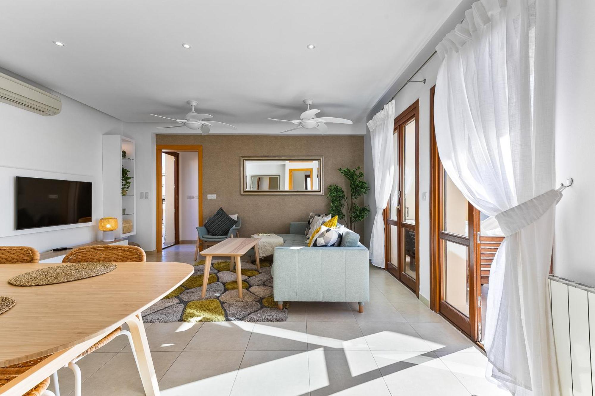 2 Bedroom Apartment Thalassa With Sea And Sunset Views, Aphrodite Hills Resort Kouklia Esterno foto