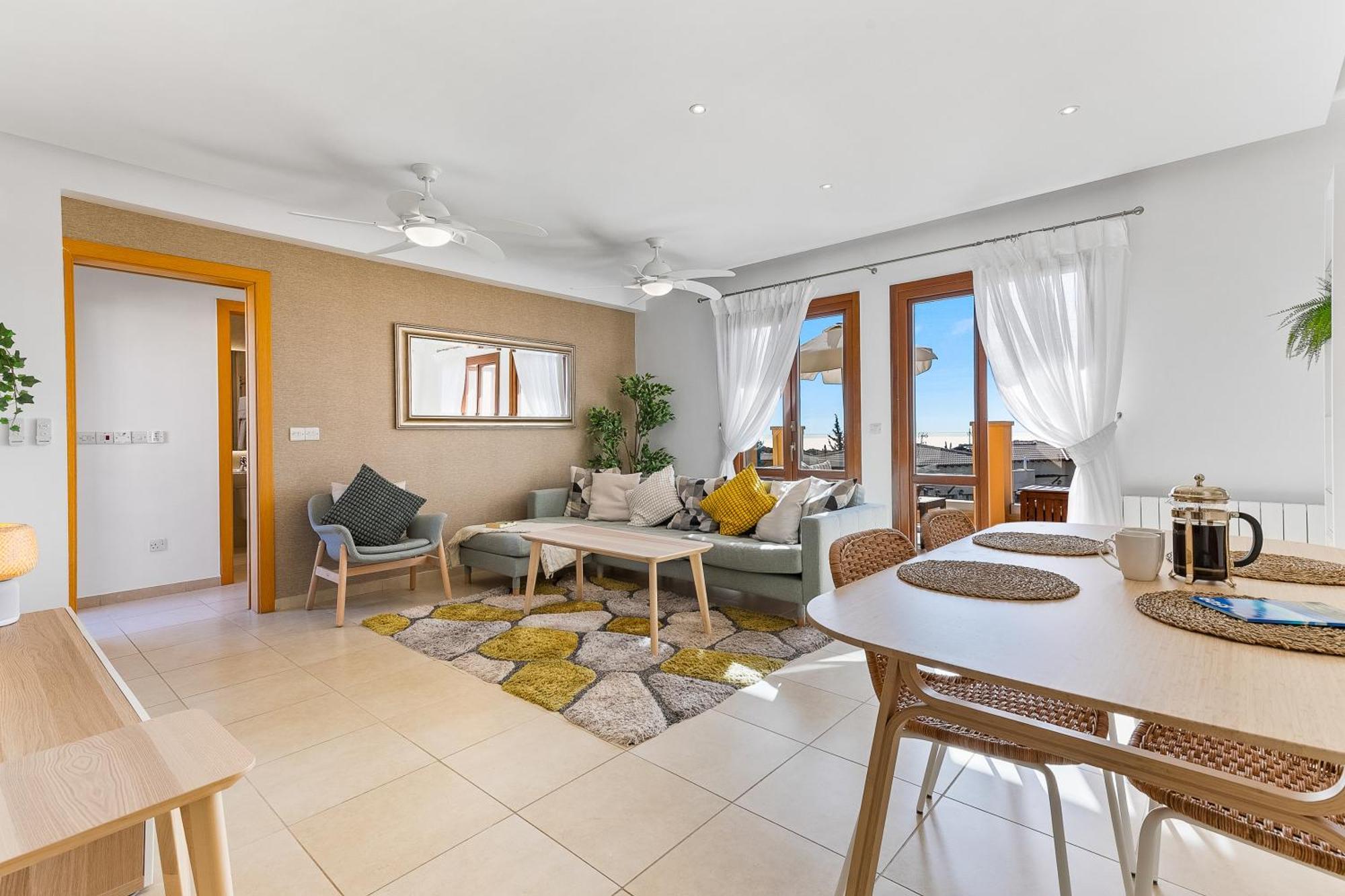 2 Bedroom Apartment Thalassa With Sea And Sunset Views, Aphrodite Hills Resort Kouklia Esterno foto